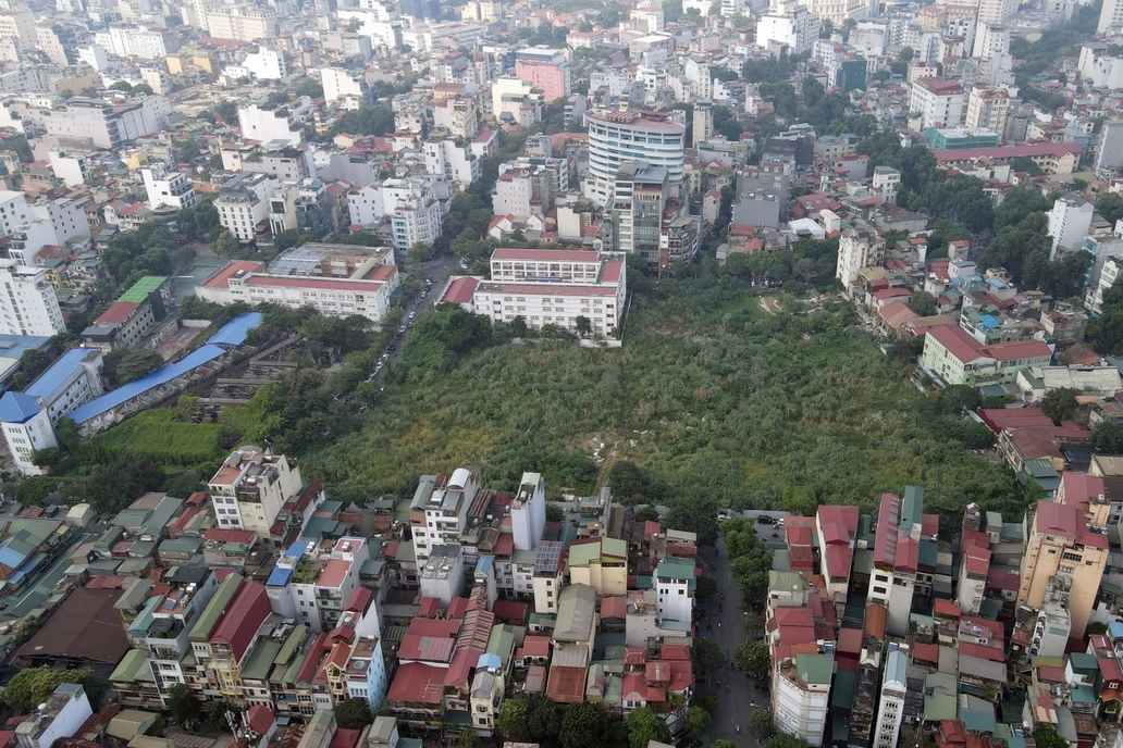 Soi quy hoạch lô đất vàng 94 Lò Đúc đang bỏ hoang giữa Thủ đô