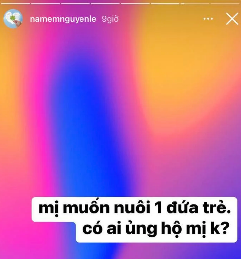 Nam Em bất ngờ muốn có con, phải chăng đã sẵn sàng làm mẹ?