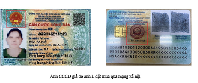 Công an cảnh báo thủ đoạn 'nhận làm thẻ căn cước công dân giả' trên mạng