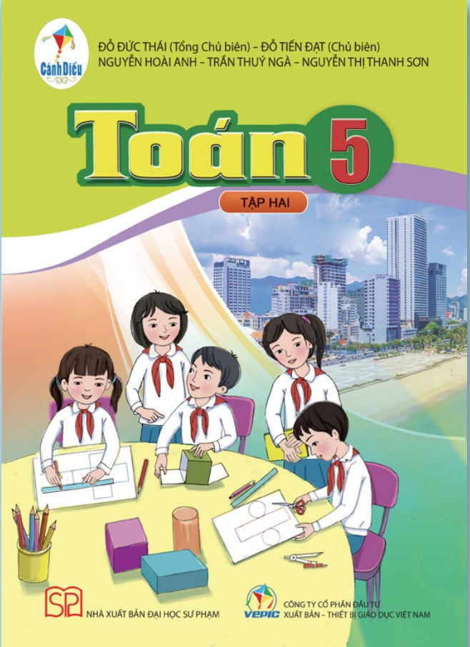 SGK Toán 5 bộ Cánh Diều dạy theo tiến trình khám phá, phát hiện, tự kiến tạo