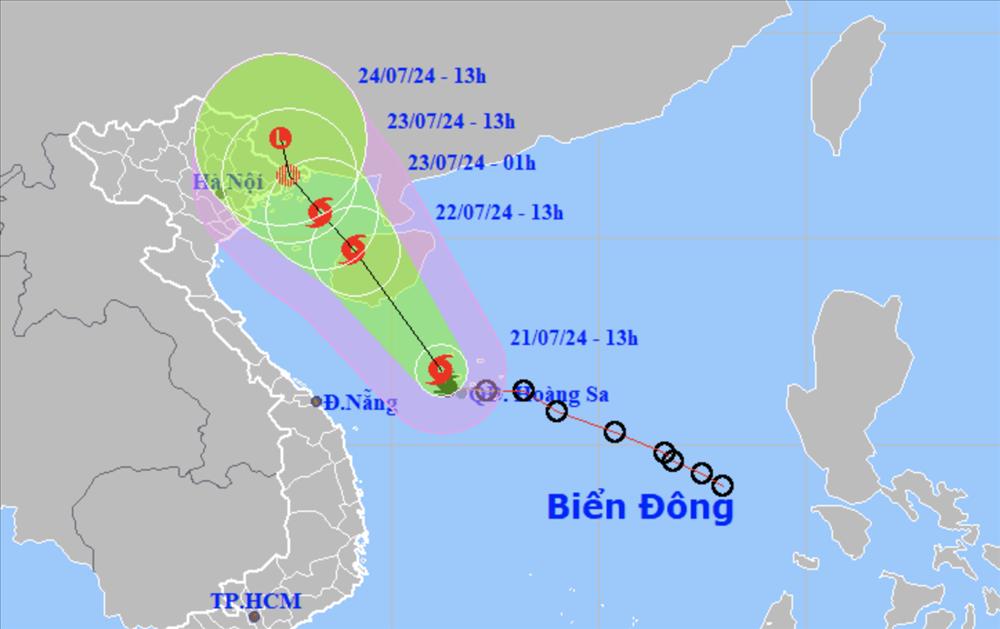 Tập trung ứng phó với mưa lớn, sạt lở đất do bão số 2 gây ra