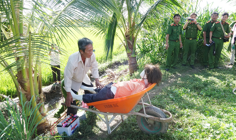 Thực nghiệm điều tra vụ gây chết người rồi tạo hiện trường giả