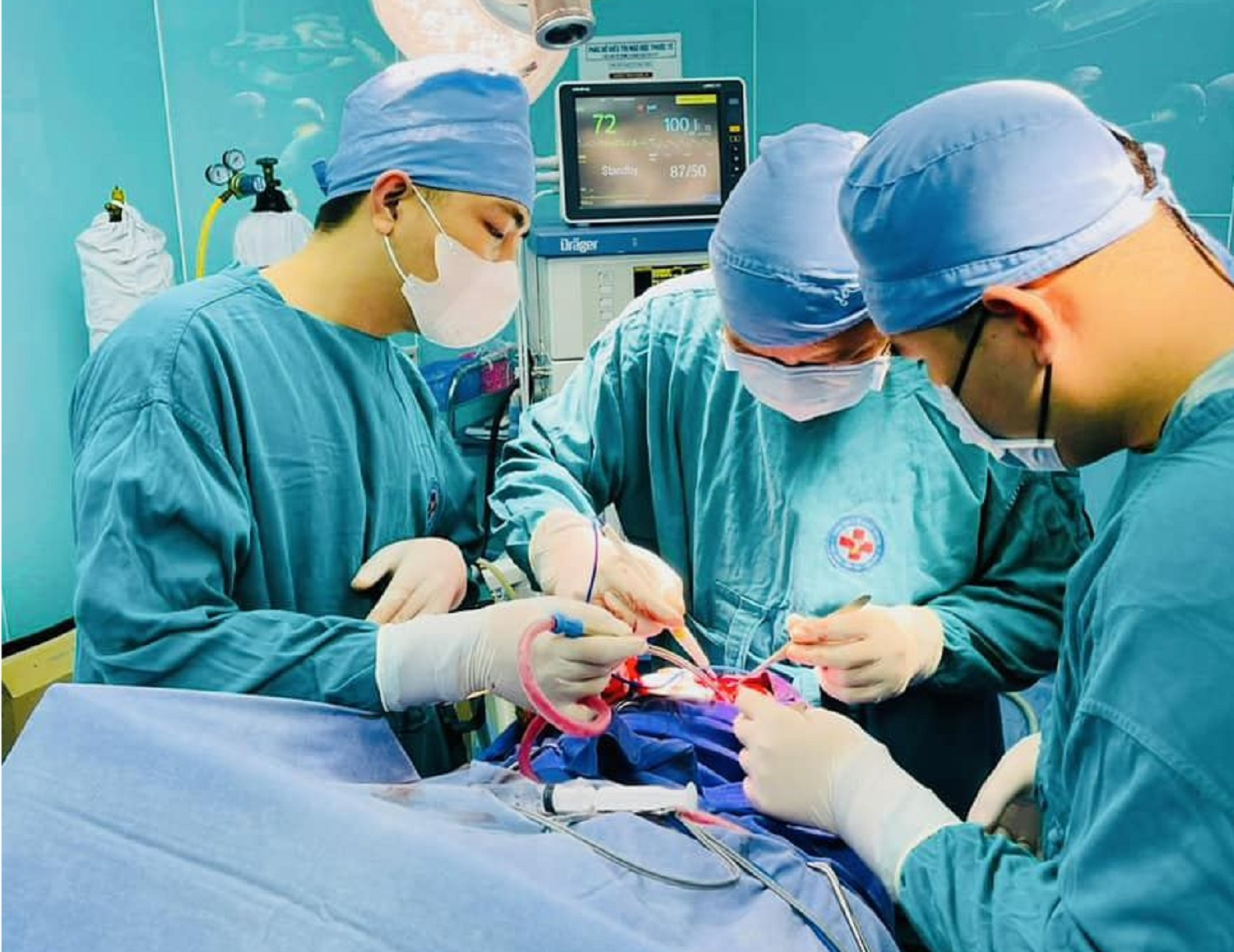 Cứu người đàn ông chấn thương sọ não do TNGT