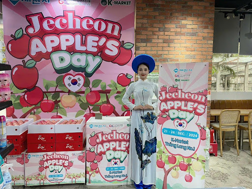 Lễ hội táo Jecheon tại K-market: Trải nghiệm hương vị ngọt ngào của thiên nhiên