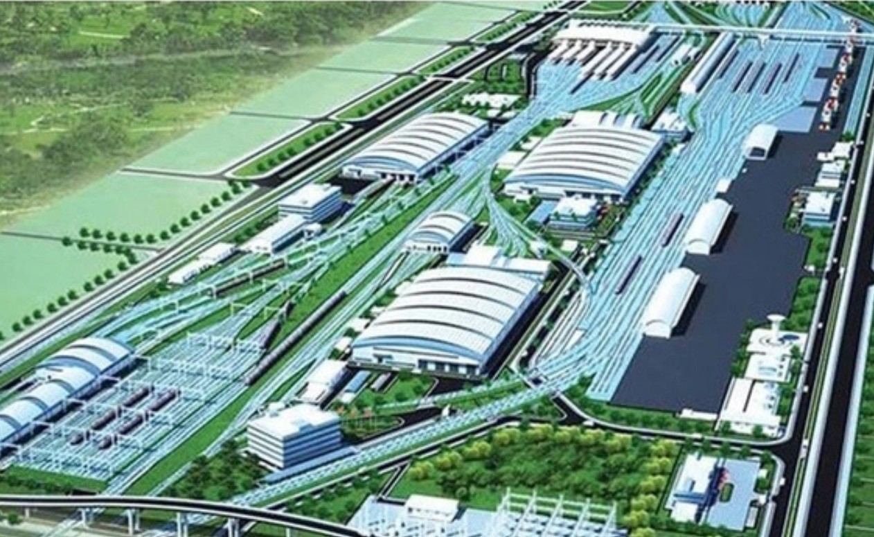 Loạt kho bãi, nhà xưởng mọc lên như nấm trên khu đất dự án ga Ngọc Hồi