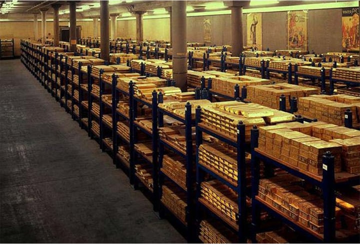 Bí ẩn kho trữ vàng lớn nhất thế giới nằm dưới lòng đất ở Mỹ